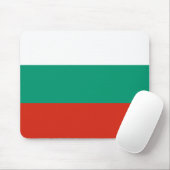 Bulgarije Flag Mousepad Muismat (Met muis)