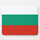 Bulgarije Flag Mousepad Muismat (Voorkant)