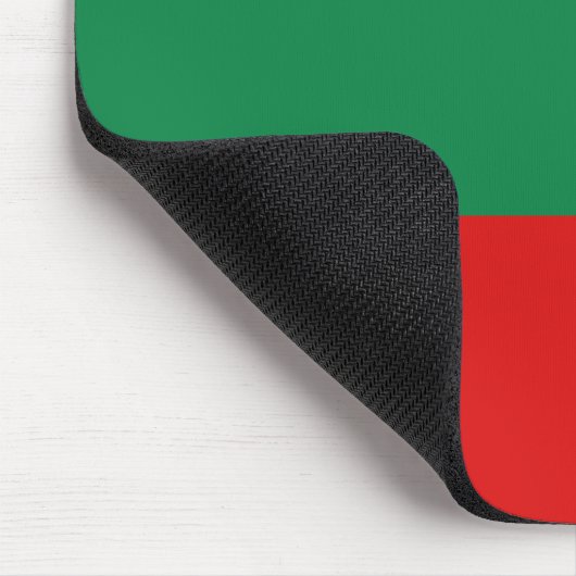 Bulgarije Flag Mousepad Muismat (Hoek)