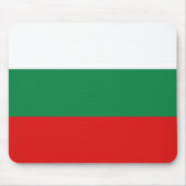 Bulgarije Flag Mousepad Muismat (Voorkant)