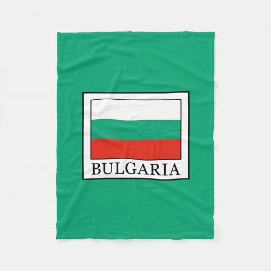 Bulgarije Fleece Deken (Voorkant)