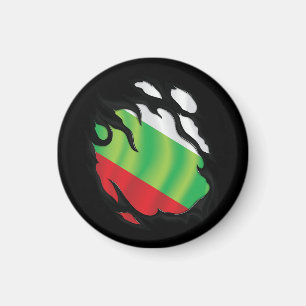 Bulgarije geripte vlag magneet