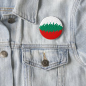 Bulgarije Gnarly Flag Ronde Button 5,7 Cm (In situ)