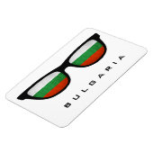 Bulgarije heeft aangepaste tekst en kleurenmagneet magneet (Linkerzijde)