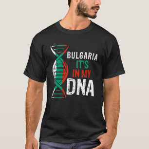 Bulgarije het zit in mijn DNA Trotse Bulgaar Bulga T-shirt