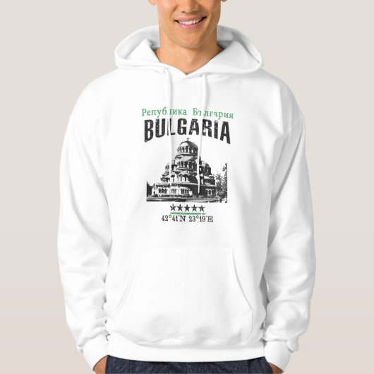 Bulgarije Hoodie (Voorkant)