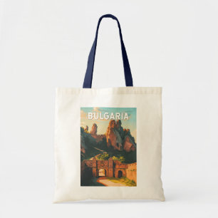 Bulgarije Illustratie Reizen Art Vintage Tote Bag