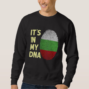 Bulgarije in mijn dna Bulgaarse vlaggenteam Bulgar Trui