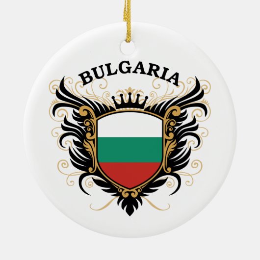 Bulgarije Keramisch Ornament (Achterkant)