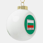 Bulgarije Keramische Bal Ornament (Links)