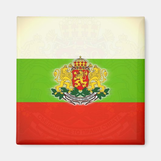 Bulgarije Koelkast Magneet (Voorkant)
