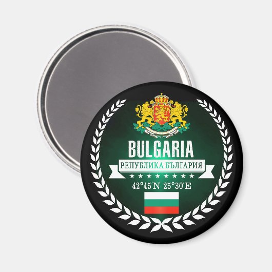 Bulgarije Magneet (Voorkant / Achterkant)