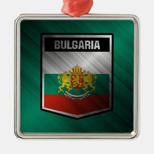 Bulgarije Metalen Ornament (Voorkant)