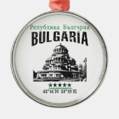 Bulgarije Metalen Ornament (Voorkant)