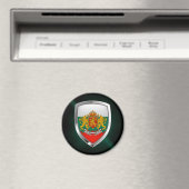 Bulgarije Metallic Embleem Magneet (Insitu (Vaatwasser))