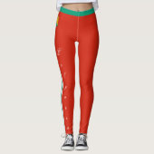 Bulgarije mode leggings, Bulgaarse vlag / sport Leggings (Voorkant)