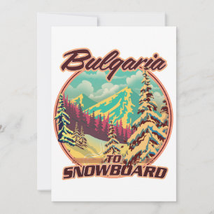 Bulgarije om te snowboarden kaart