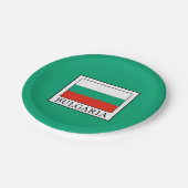 Bulgarije Papieren Bordje (Gekanteld)