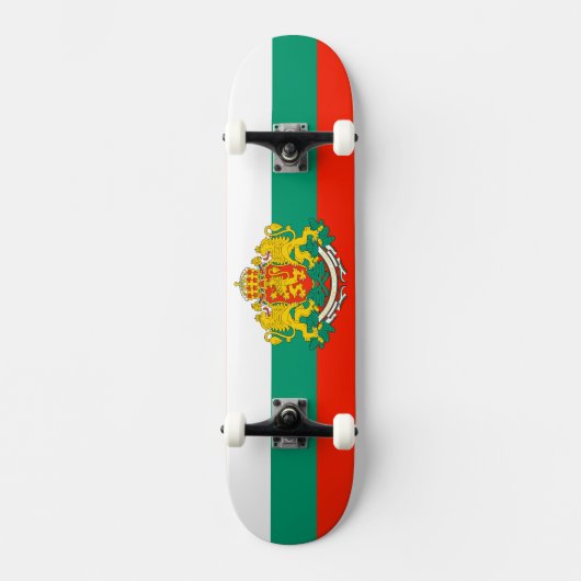 Bulgarije Persoonlijk Skateboard (Voorkant)