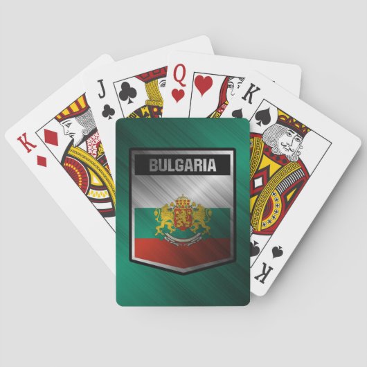 Bulgarije Pokerkaarten (Achterkant)