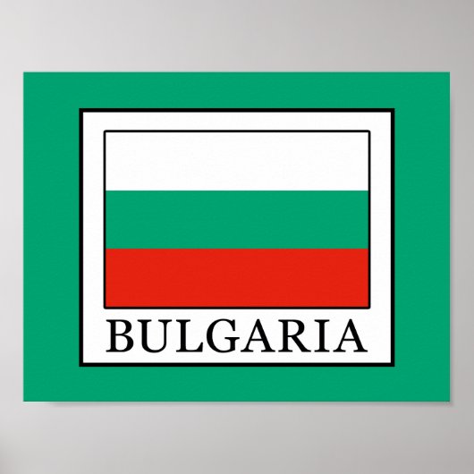 Bulgarije Poster (Voorkant)