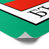 Bulgarije Poster (Hoek)