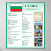 Bulgarije Poster (Voorkant)
