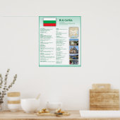 Bulgarije Poster (Keuken)