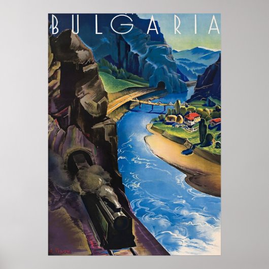 BULGARIJE POSTER (Voorkant)