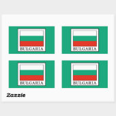 Bulgarije Rechthoekige Sticker (Vel)