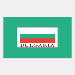 Bulgarije Rechthoekige Sticker