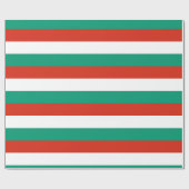 Bulgarije Red White Green Cadeaupapier (Vlak)