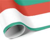 Bulgarije Red White Green Cadeaupapier (Rol Hoek)