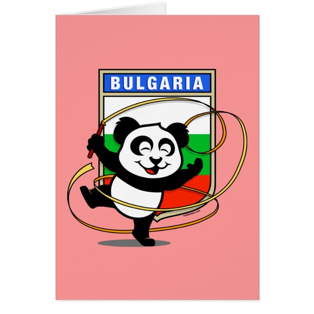 Bulgarije Rhythmic Gymnastics Panda (Voorkant)