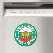 Bulgarije Round Emblem Magneet (Insitu (Vaatwasser))