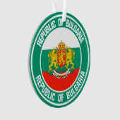 Bulgarije Round Emblem Ornament (voorkant)