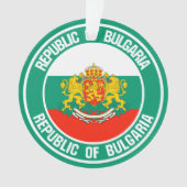 Bulgarije Round Emblem Ornament (voorkant)