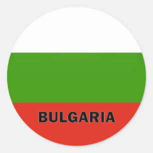 Bulgarije Roundel kwaliteitsvlag Ronde Sticker