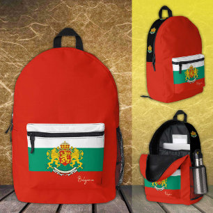 Bulgarije, rugzak, Bulgaarse vlag / patriottisch Bedrukte Rugzak