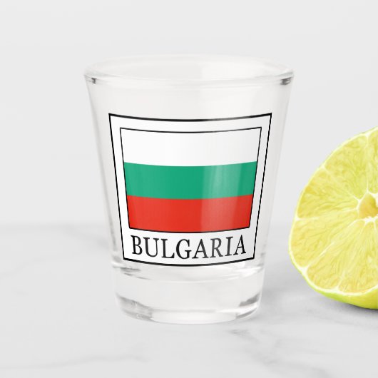 Bulgarije Shot Glas (Voorkant)