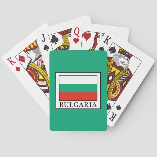 Bulgarije Speelkaarten (Achterkant)