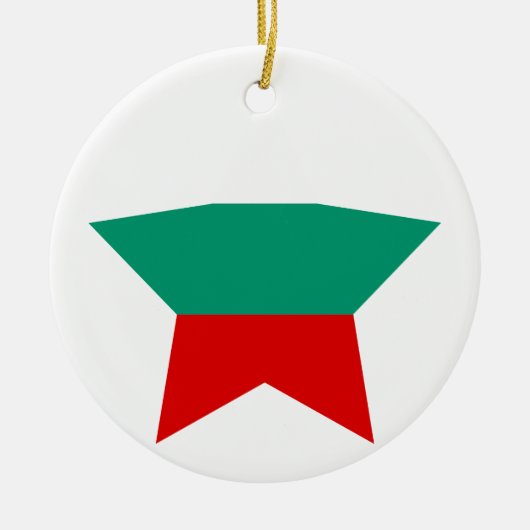 Bulgarije Star Keramisch Ornament (Voorkant)