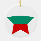 Bulgarije Star Keramisch Ornament (Achterkant)