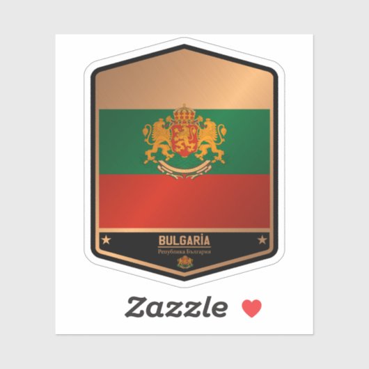 Bulgarije Sticker (Vel)