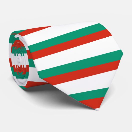 bulgarije stropdas (Opgerold)