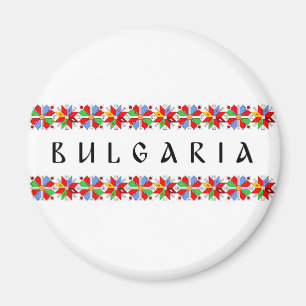 bulgarije symbool naam tekst folk motif tradi magneet
