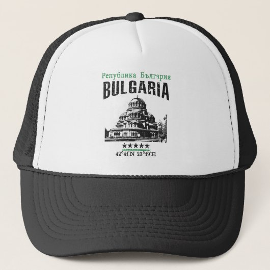 Bulgarije Trucker Pet (Voorkant)