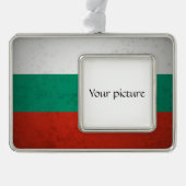 Bulgarije Verzilverd Omlijst Ornament (Voorkant)