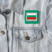 Bulgarije Vierkante Button 5,1 Cm (In situ)