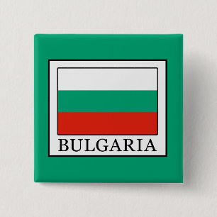 Bulgarije Vierkante Button 5,1 Cm